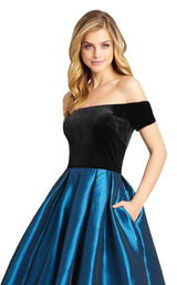 3 of 4 MacDuggal 12062D Dress Teal