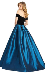 2 of 4 MacDuggal 12062D Dress Teal