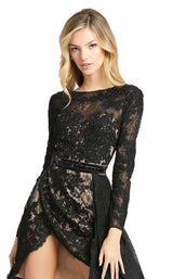 3 of 4 MacDuggal 12183D Dress Black