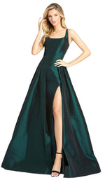 2 of 6 Mac Duggal 12225D Dress Bottle Green