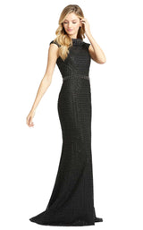 2 of 6 Mac Duggal 12229D Dress Black