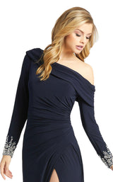 3 of 4 Mac Duggal 12231D Dress Midnight Blue