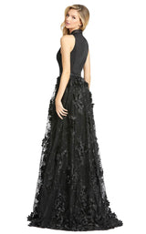 2 of 4 Mac Duggal 12264D Dress Black