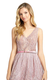 5 of 6 Mac Duggal 20114D Dress Rose Pink