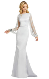 1 of 6 MacDuggal 20116D Dress Silver