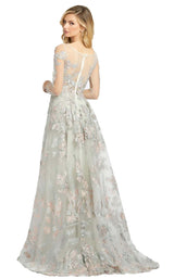 2 of 4 Mac Duggal 20132D Dress Platinum Blush