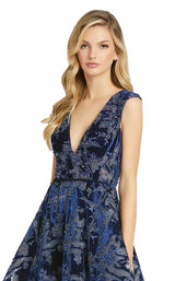 3 of 4 Mac Duggal 20135D Dress Navy