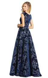 2 of 4 Mac Duggal 20135D Dress Navy