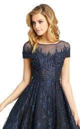 4 of 6 Mac Duggal 20141D Dress Midnight Blue