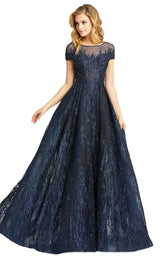1 of 6 Mac Duggal 20141D Dress Midnight Blue