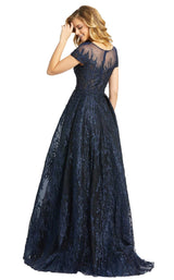 3 of 6 Mac Duggal 20141D Dress Midnight Blue