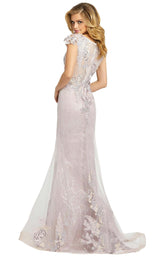 2 of 4 Mac Duggal 20144D Dress Lavender