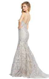 2 of 4 Mac Duggal 20146D Dress Platinum Multi