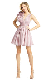 1 of 6 Mac Duggal 48952D Dress Mauve