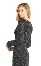 6 of 6 Mac Duggal 4900D Dress Black Pearl
