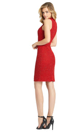 2 of 4 Mac Duggal 4959D Dress Red