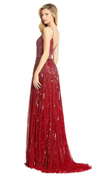 3 of 6 Mac Duggal 4961D Dress Cherry