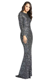 2 of 6 Mac Duggal 4975D Dress Gunmetal