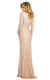 3 of 6 Mac Duggal 4975D Dress Rose Gold