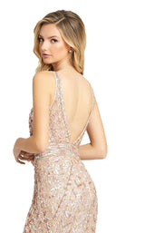 4 of 4 Mac Duggal 4995D Dress Rose Gold