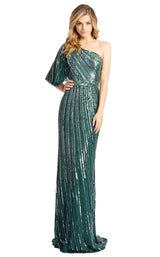 1 of 4 Mac Duggal 5000D Dress Irridescent Green