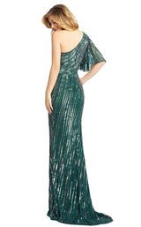 2 of 4 Mac Duggal 5000D Dress Irridescent Green