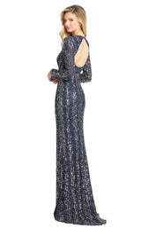 2 of 4 Mac Duggal 5016D Dress Midnight Blue