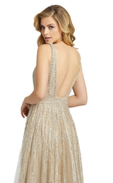 4 of 4 MacDuggal 50514D Dress Champagne