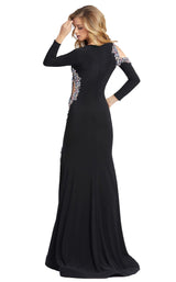 2 of 4 Mac Duggal 66769D Dress Black Multi