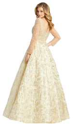 2 of 4 MacDuggal 66932D Dress Gold