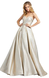 1 of 4 Mac Duggal 66978D Dress Oyster