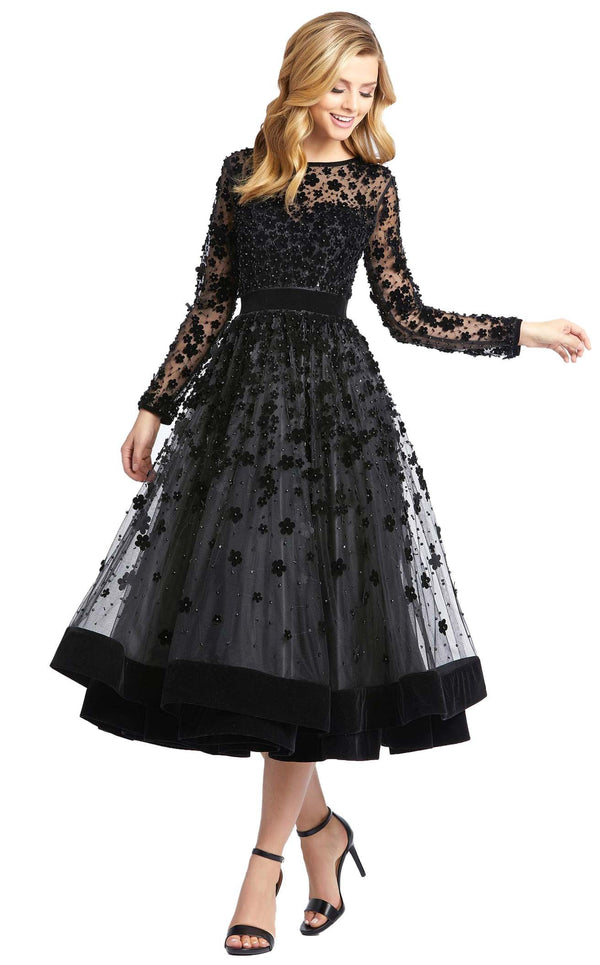 Mac Duggal 67007D Dress Black