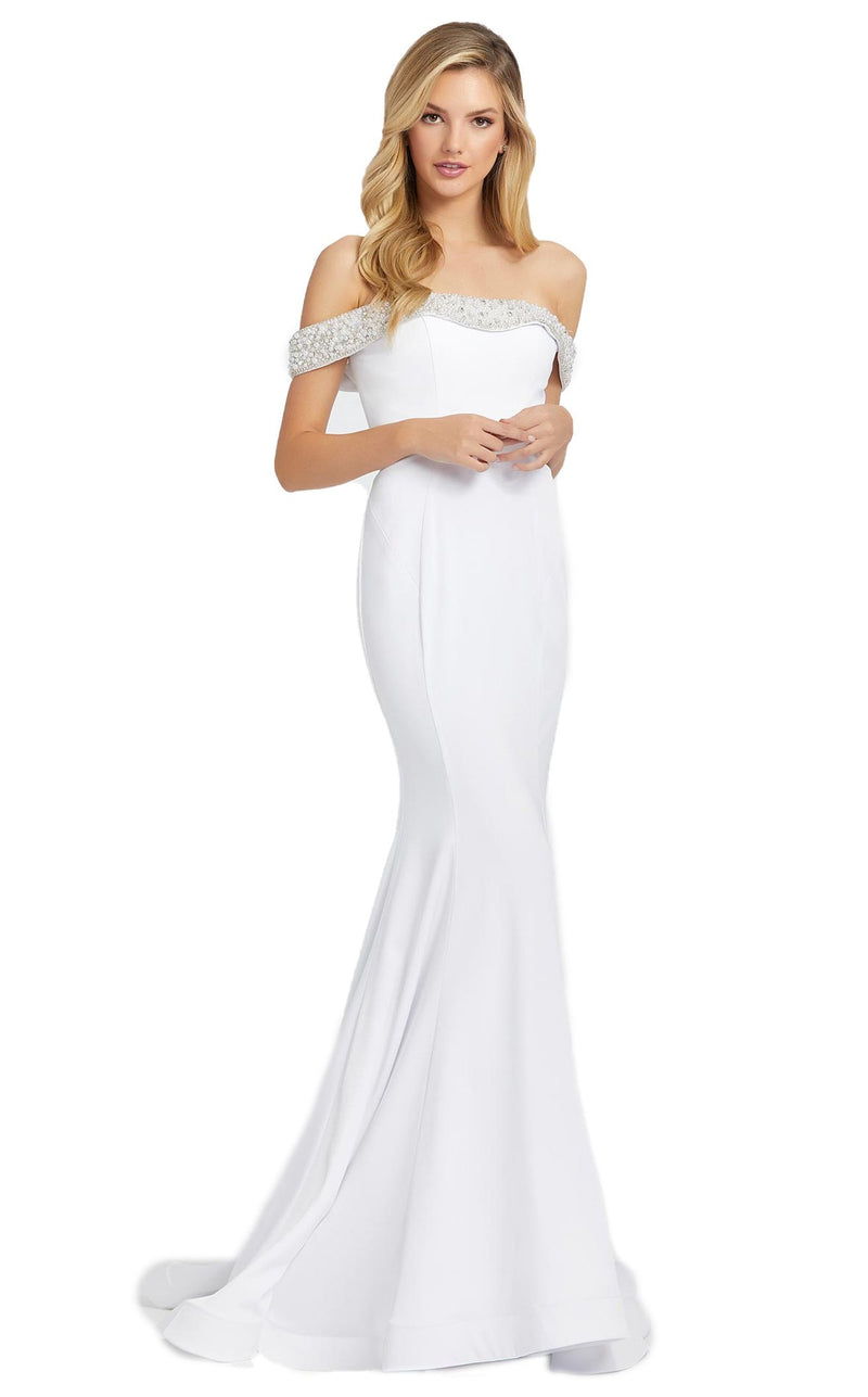 Mac Duggal 67155D Dress White