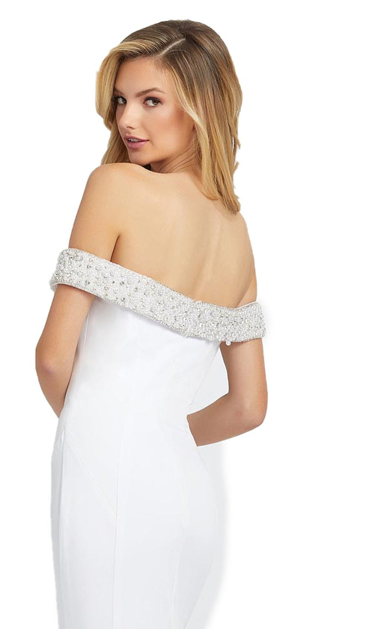 Mac Duggal 67155D Dress White