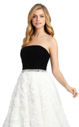3 of 4 MacDuggal 67684D Dress Black White