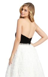 4 of 4 MacDuggal 67684D Dress Black White