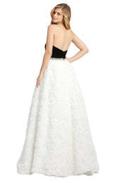 2 of 4 MacDuggal 67684D Dress Black White