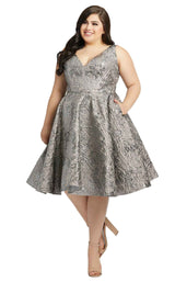 1 of 4 Mac Duggal Fabulouss 77673F Dress