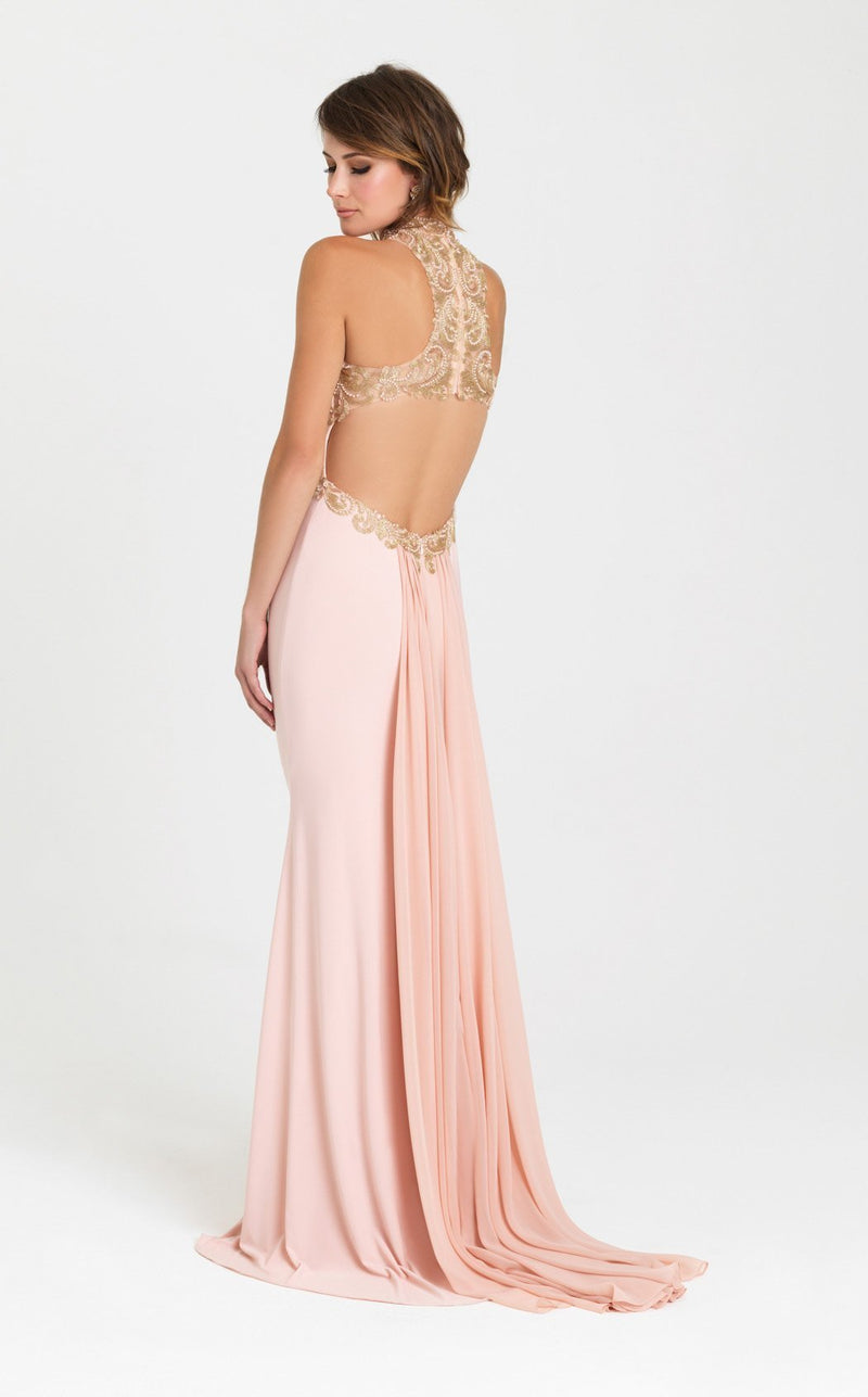 madison james pink prom dress Madison James - 19-154