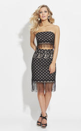 1 of 2 Madison James 17519 Nude-Black