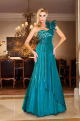 1 of 4 MNM Couture 6633 Aqua