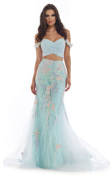 2 of 8 Morrell Maxie 16253 Dress Ice-Blue
