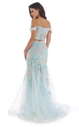 4 of 8 Morrell Maxie 16253 Dress Ice-Blue