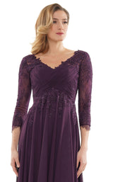 8 of 12 Marsoni MV1125 Dress Eggplant