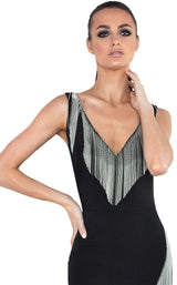 2 of 2 Nicole Bakti 631 Dress Black