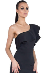 3 of 4 Nicole Bakti 633 Dress Black