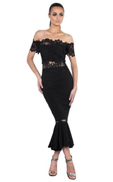 1 of 4 Nicole Bakti 634 Dress Black