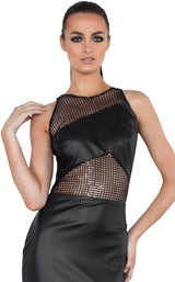 3 of 4 Nicole Bakti 637 Dress Black