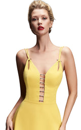 4 of 4 Nicole Bakti 645 Dress Yellow