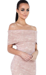 2 of 2 Nicole Bakti 6852 Dress Dusty-Rose